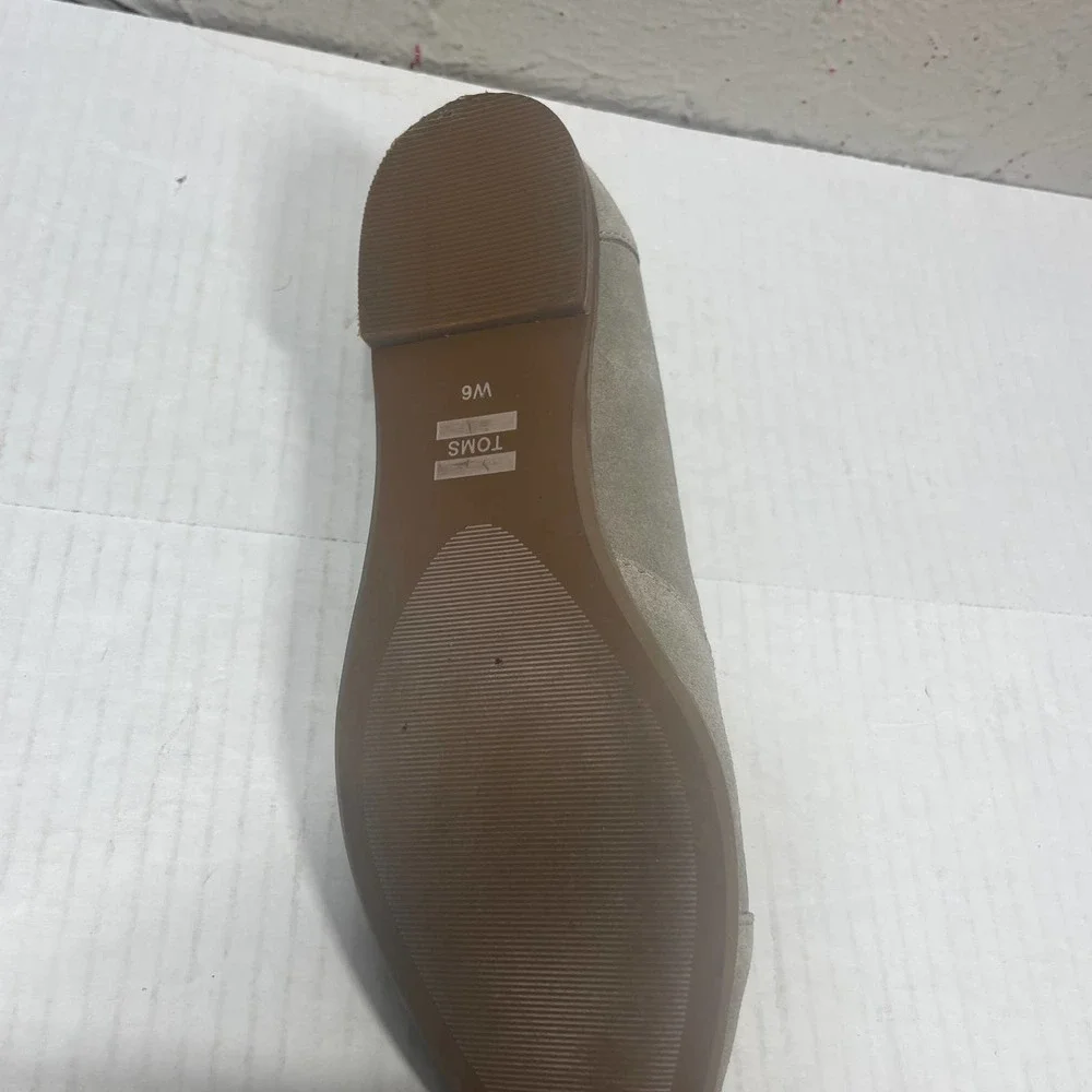 Toms Womens Julie Flats Desert Taupe Size 6 M‎